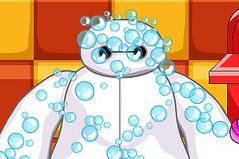 Бэймакс в Ванной - Baymax Take a Shower